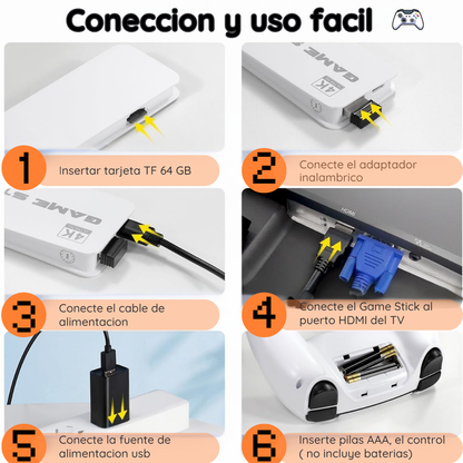 Consola de juegos retro de los 90